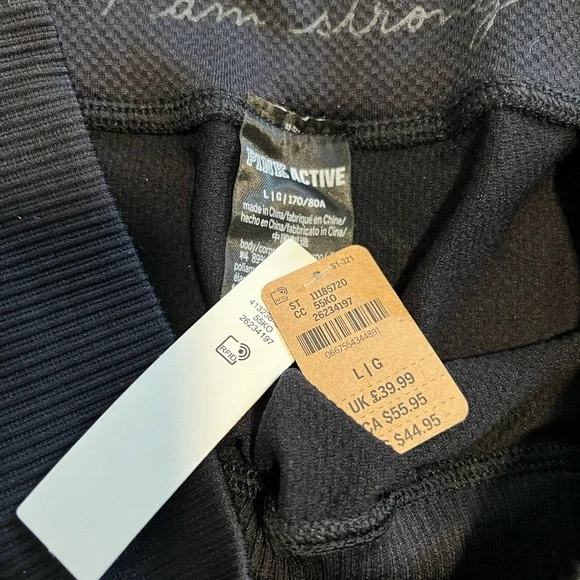 Victoria Secret PINK Seamless Leggings Ombre High Waist Sports Athletic L NWT - Picture 2 of 2